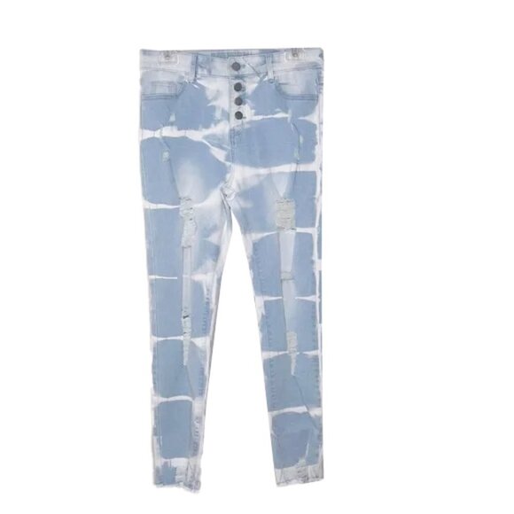 💙 🆕 VIP JEANS destroyed size small - Picture 1 of 8